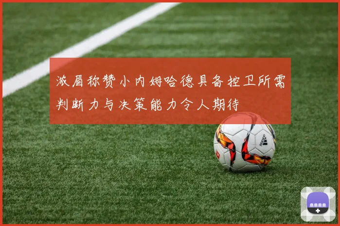 浓眉称赞小内姆哈德具备控卫所需判断力与决策能力令人期待